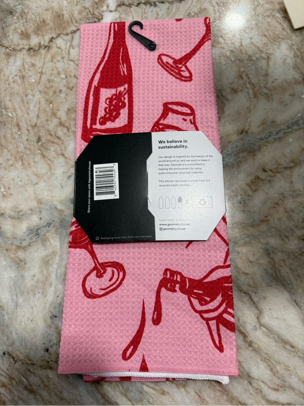 Geometry towel - Wining and Dining - Picture 3 of 3